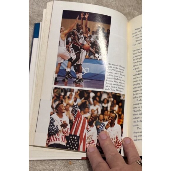 Rebound: The Odyssey Of Michael Jordan By Bob Greene Hardcover Book - Picture 12 of 13